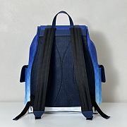 Colestore Gucci Chroma GG Large Backpack Ombre Blue 35x46x12cm - 2