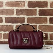 Colestore Gucci Milano Small Top 'Rosso Ancora' 21x12.5x4.5cm - 1