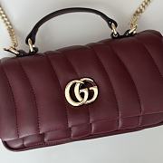 Colestore Gucci Milano Small Top 'Rosso Ancora' 21x12.5x4.5cm - 5