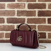Colestore Gucci Milano Small Top 'Rosso Ancora' 21x12.5x4.5cm - 4