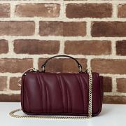 Colestore Gucci Milano Small Top 'Rosso Ancora' 21x12.5x4.5cm - 3