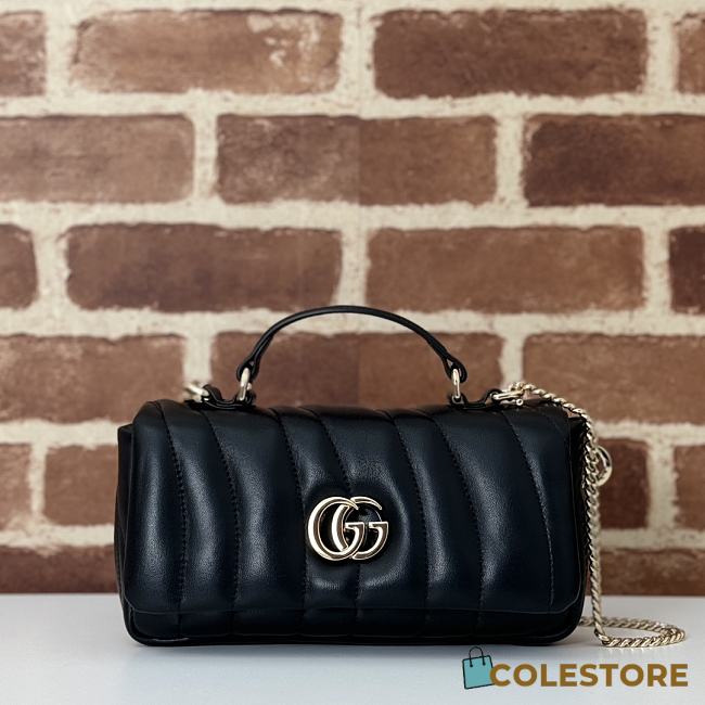 Colestore Gucci Milano Small Top 'Black' 21x12.5x4.5cm - 1