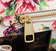 Colestore Dolce & Gabbana Sicilian Peony Pink Multi-Color Leather Top Handle 25x12x20cm - 5