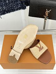 Colestore Louis Vuitton LV Mare Flat Mule Sandals Caramel  - 4