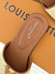 Colestore Louis Vuitton LV Mare Flat Mule Sandals Caramel  - 3
