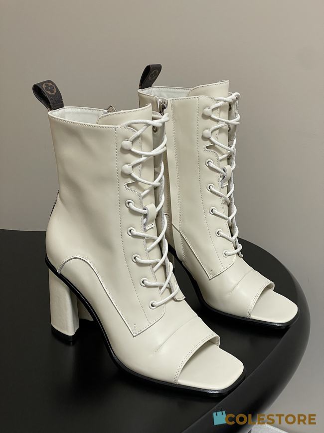 Colestore Louis Vuitton Berlin Boots White - 1
