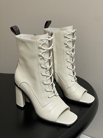 Colestore Louis Vuitton Berlin Boots White