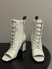 Colestore Louis Vuitton Berlin Boots White - 5