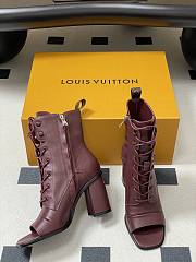 Colestore Louis Vuitton Berlin Boots Burgundy - 5