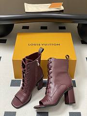 Colestore Louis Vuitton Berlin Boots Burgundy - 3