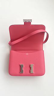 Colestore Hermes Constance 24 Rose Extreme Epsom 24cm - 4