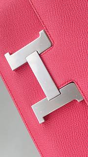 Colestore Hermes Constance 24 Rose Extreme Epsom 24cm - 2