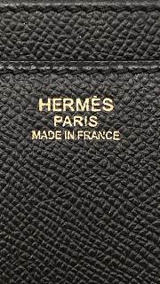 Colestore Hermes Constance 24 Black Epsom 24cm - 4