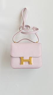 Colestore Hermes Constance 19 Rose Sakura Epsom Gold Hardware 19cm - 1