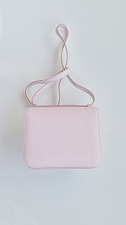 Colestore Hermes Constance 19 Rose Sakura Epsom Silver Hardware 19cm - 5