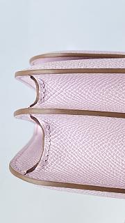 Colestore Hermes Constance 19 Rose Sakura Epsom Silver Hardware 19cm - 2