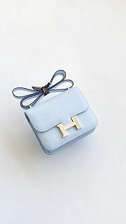Colestore Hermes Constance 19 Bleu Brume Epsom 19cm - 1