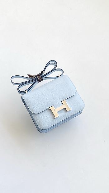 Colestore Hermes Constance 19 Bleu Brume Epsom 19cm