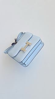 Colestore Hermes Constance 19 Bleu Brume Epsom 19cm - 6