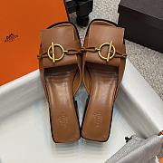 Colestore Hermes Ilot 50 Sandal Caramel  - 1