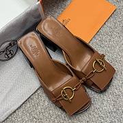 Colestore Hermes Ilot 50 Sandal Caramel  - 2