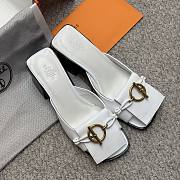 Colestore Hermes Ilot 50 Sandal White - 1