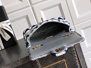 Colestore Chanel Blue Sequin Mini Flap Bag 20cm - 6