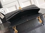 Colestore Chanel Black Quilted Wool 'Romanov Charms' 2.55 Reissue Bag 25.5cm - 6