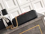 Colestore Chanel Black Quilted Wool 'Romanov Charms' 2.55 Reissue Bag 25.5cm - 5