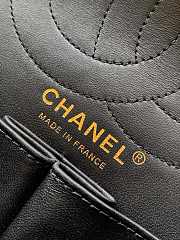 Colestore Chanel Black Quilted Wool 'Romanov Charms' 2.55 Reissue Bag 25.5cm - 3