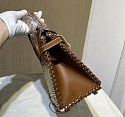 Colestore Hermes Birkin Picnic Bag  Barenia Leather & Wicker 25cm - 6