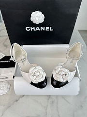 Colestore Chanel Slingback Kitten Heels with A Camellia Embellishment  - 1
