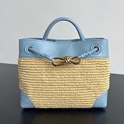 Colestore Bottega Veneta Small Andiamo Ice/Natural 25x20x10cm - 1