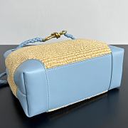 Colestore Bottega Veneta Small Andiamo Ice/Natural 25x20x10cm - 4