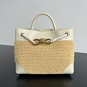 Colestore Bottega Veneta Small Andiamo Sea salt/natural 25x20x10cm - 1