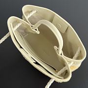 Colestore Bottega Veneta Small Andiamo Sea salt/natural 25x20x10cm - 4