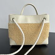 Colestore Bottega Veneta Small Andiamo Sea salt/natural 25x20x10cm - 2