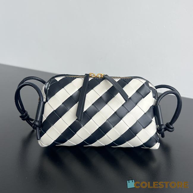 Colestore Bottega Veneta Intrecciato Concert Crossbody Bag 18.5x11.5x8.5cm - 1