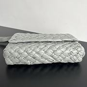 Colestore Bottega Veneta Rumple Messenger Agate grey 30x23x7.5cm - 4