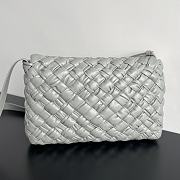 Colestore Bottega Veneta Rumple Messenger Agate grey 30x23x7.5cm - 5