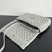 Colestore Bottega Veneta Rumple Messenger Agate grey 30x23x7.5cm - 3