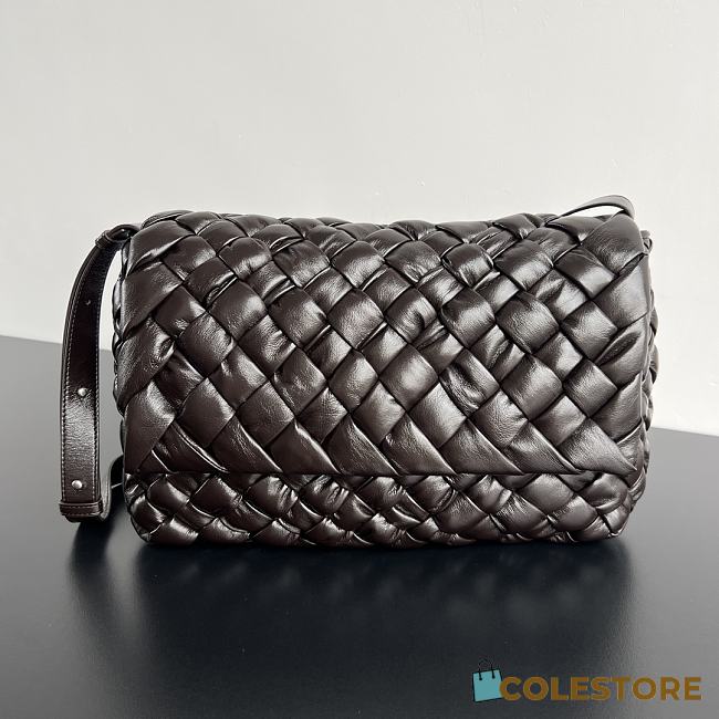 Colestore Bottega Veneta Rumple Messenger Fondant 30x23x7.5cm - 1