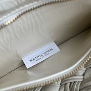 Colestore Bottega Veneta Small Kalimero Città Bone 25x18x5.5cm - 6