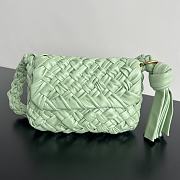 Colestore Bottega Veneta Small Kalimero Città Light Green 25x18x5.5cm - 1