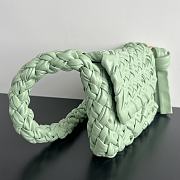 Colestore Bottega Veneta Small Kalimero Città Light Green 25x18x5.5cm - 4