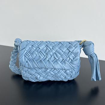 Colestore Bottega Veneta Small Kalimero Città Blue 25x18x5.5cm