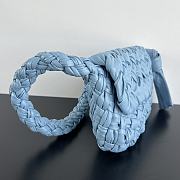 Colestore Bottega Veneta Small Kalimero Città Blue 25x18x5.5cm - 5