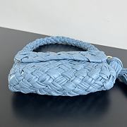 Colestore Bottega Veneta Small Kalimero Città Blue 25x18x5.5cm - 4