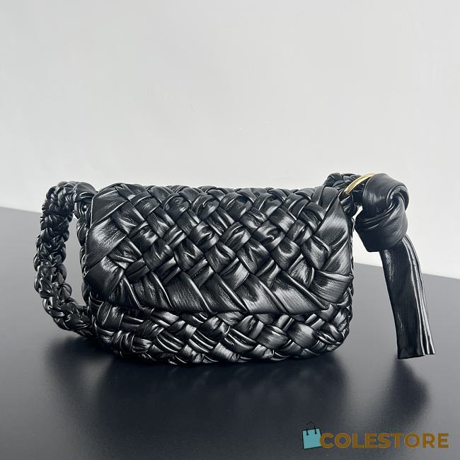 Colestore Bottega Veneta Small Kalimero Città Black 25x18x5.5cm - 1