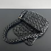 Colestore Bottega Veneta Small Kalimero Città Black 25x18x5.5cm - 3
